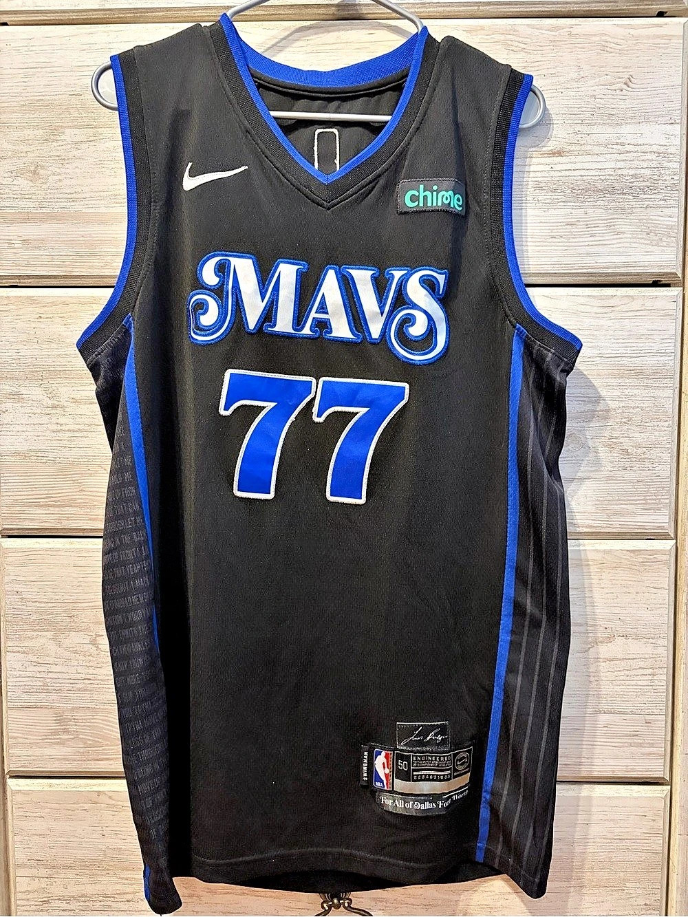 Nike Dallas Mavericks Luka Doncic 2019/20 City Edition Swingman Jersey City